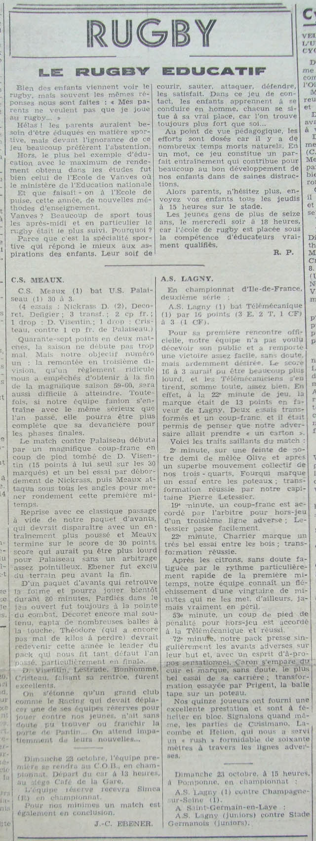1960-10-20 - La Marne