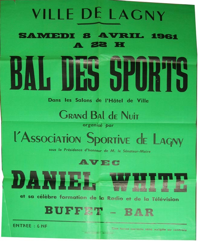 1961-04-08 - Affiche Bal des Sports