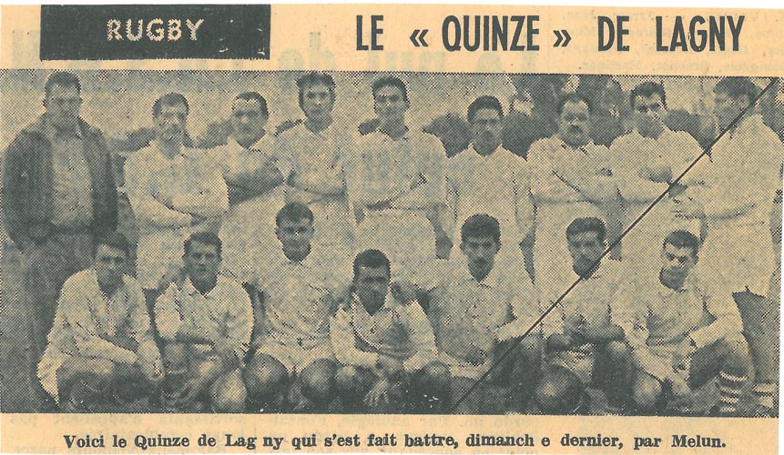 1963-64 - Le «Quinze» de Lagny