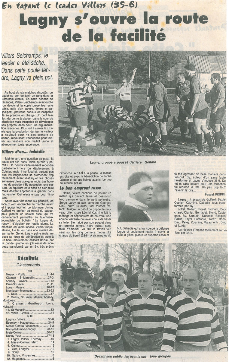 1999-11-04 - La Marne