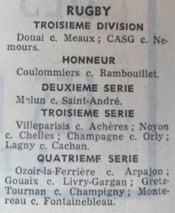 1970-10-03 - Le Parisien libéré
Ed. S.-et-M nord - Arch. Dép. de S.-et-M.