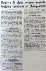 1970-10-15 - Le Parisien libéré
Ed. S.-et-M nord - Arch. Dép. de S.-et-M.