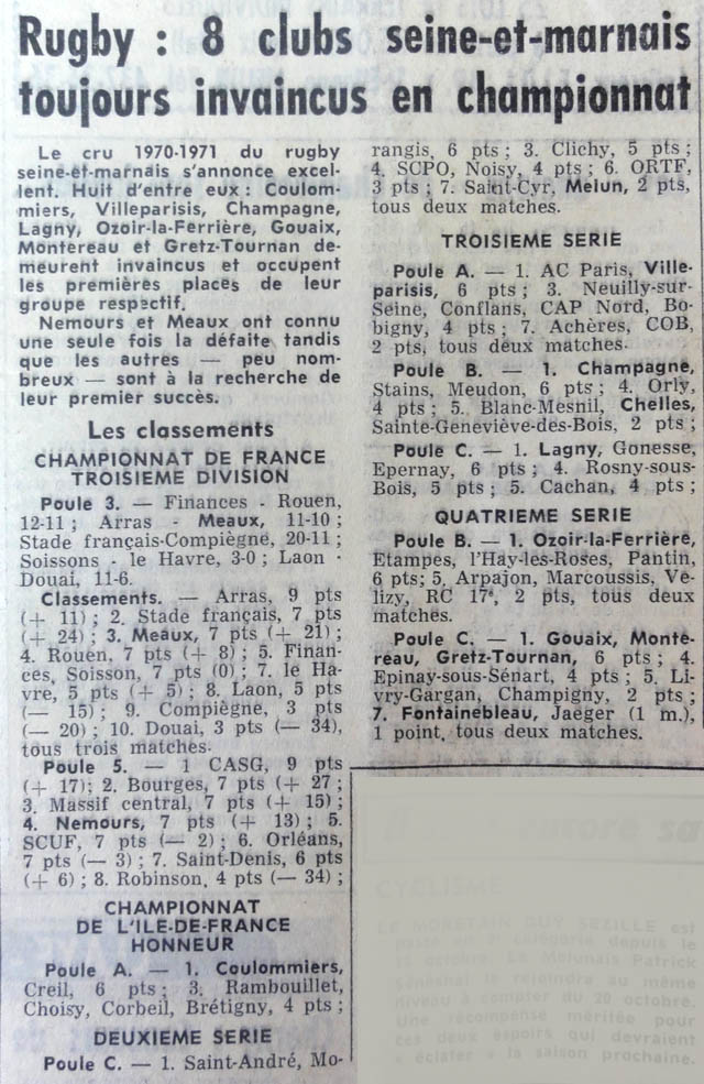 1970-10-15 - Le Parisien libéré 1970-10-15 - Le Parisien libéré