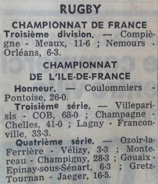 1970-10-19 - Le Parisien libéré 1970-10-19 - Le Parisien libéré