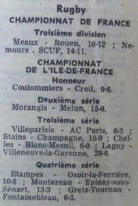 1970-10-26 - Le Parisien libéré
Ed. S.-et-M nord - Arch. Dép. de S.-et-M.