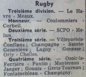 1970-10-30 - Le Parisien libéré
Ed. S.-et-M nord - Arch. Dép. de S.-et-M.