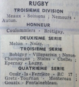 1970-11-07 - Le Parisien libéré
Ed. S.-et-M nord - Arch. Dép. de S.-et-M.