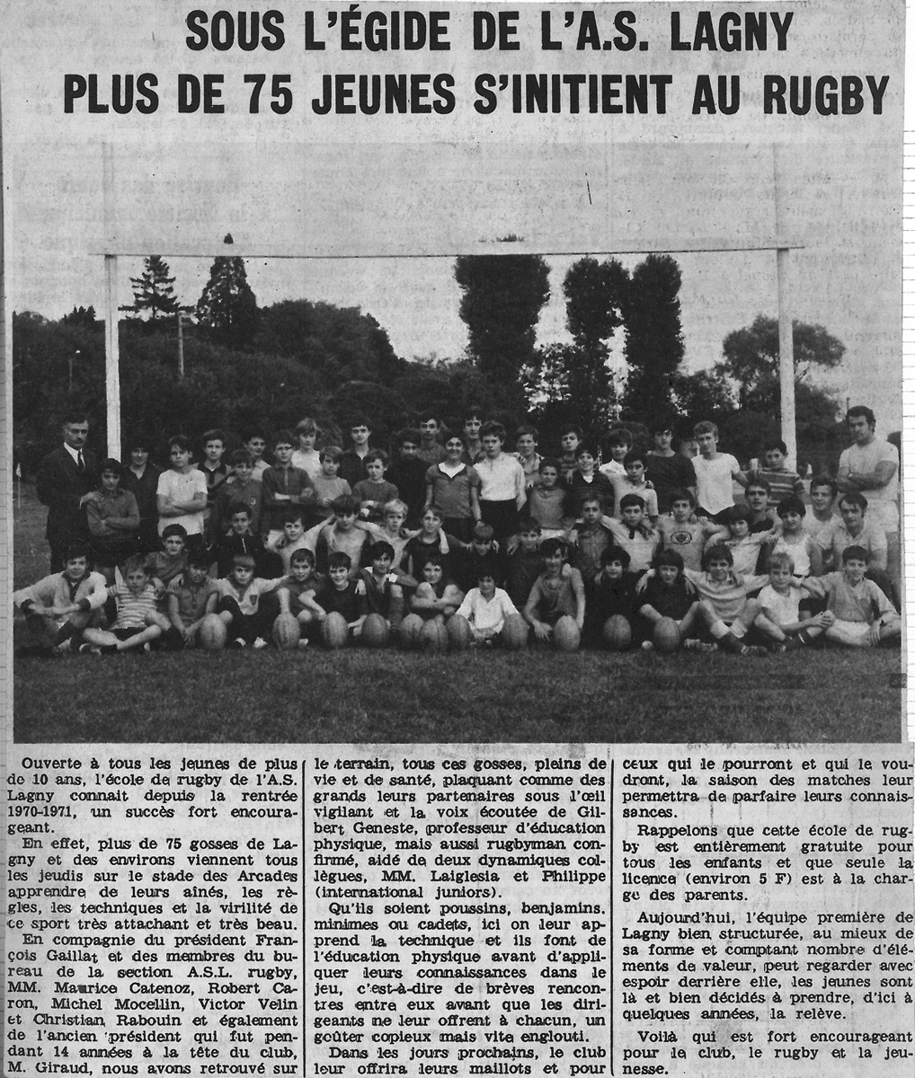 1970 - Le Midi Olympique