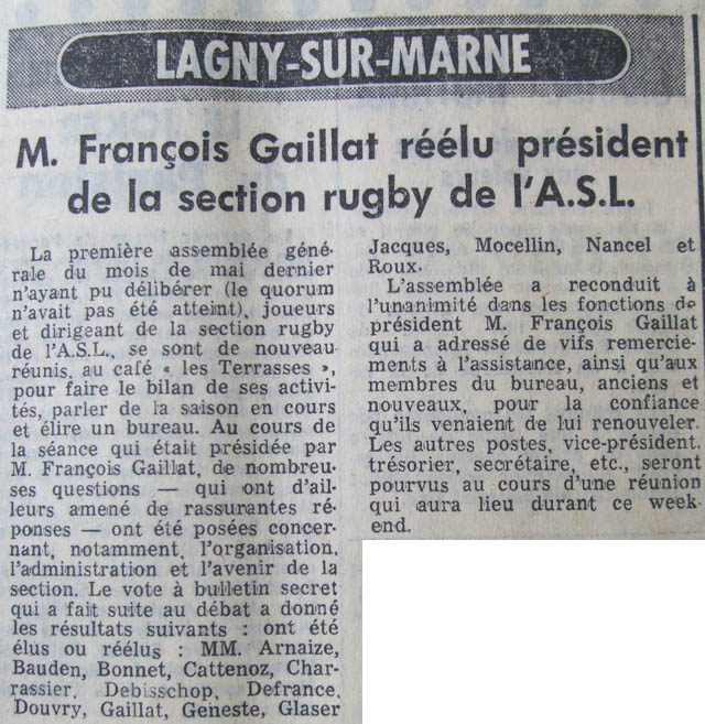 1972-11-18 - Le Parisien libéré