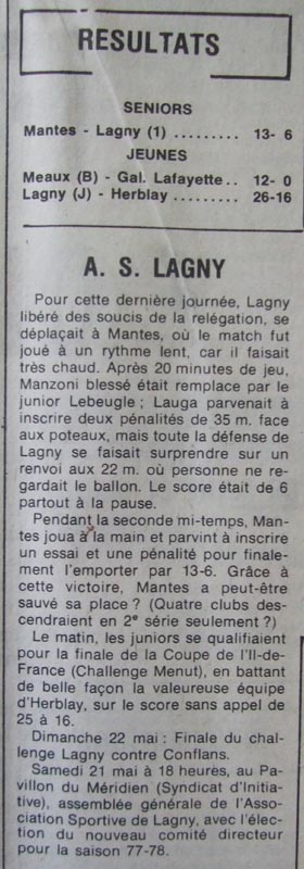 1977-05-19 - La Marne