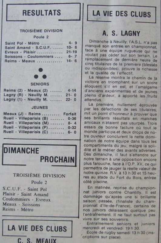 1977-10-06 - La Marne