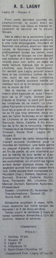 1978-03-02 - La Marne