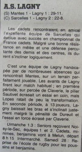 1981-02-26 - La Marne