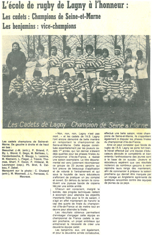 1981-04-23 - La Marne