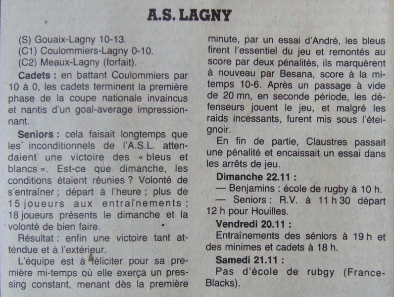 1981-11-19 - La Marne