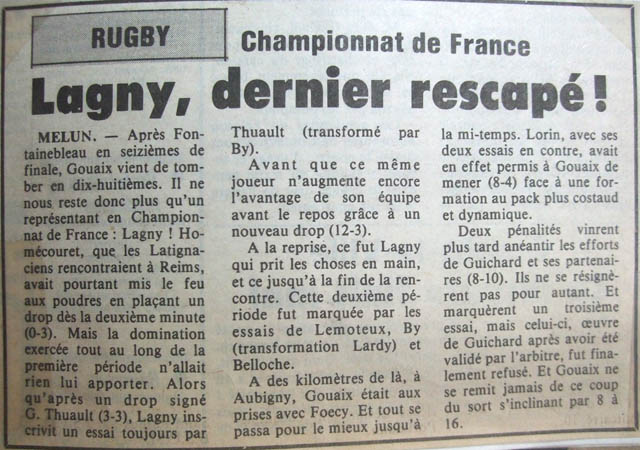 1985-05-14 - Le Parisien