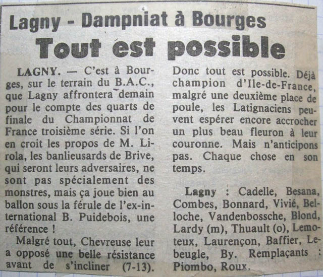 1985-05-18 - Le Parisien
