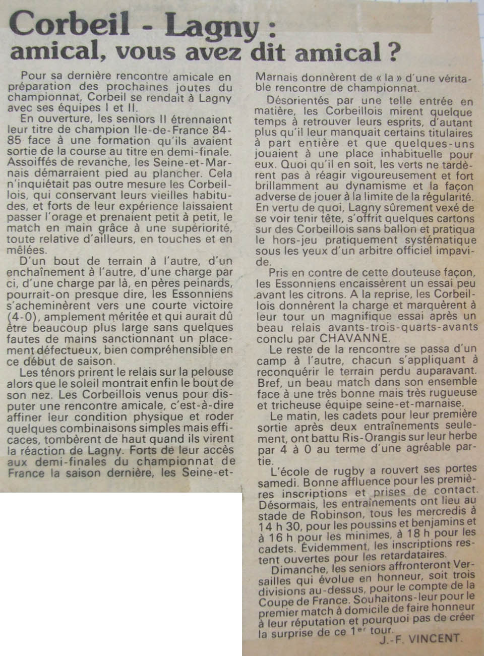 1985-09-17 - Le Parisien