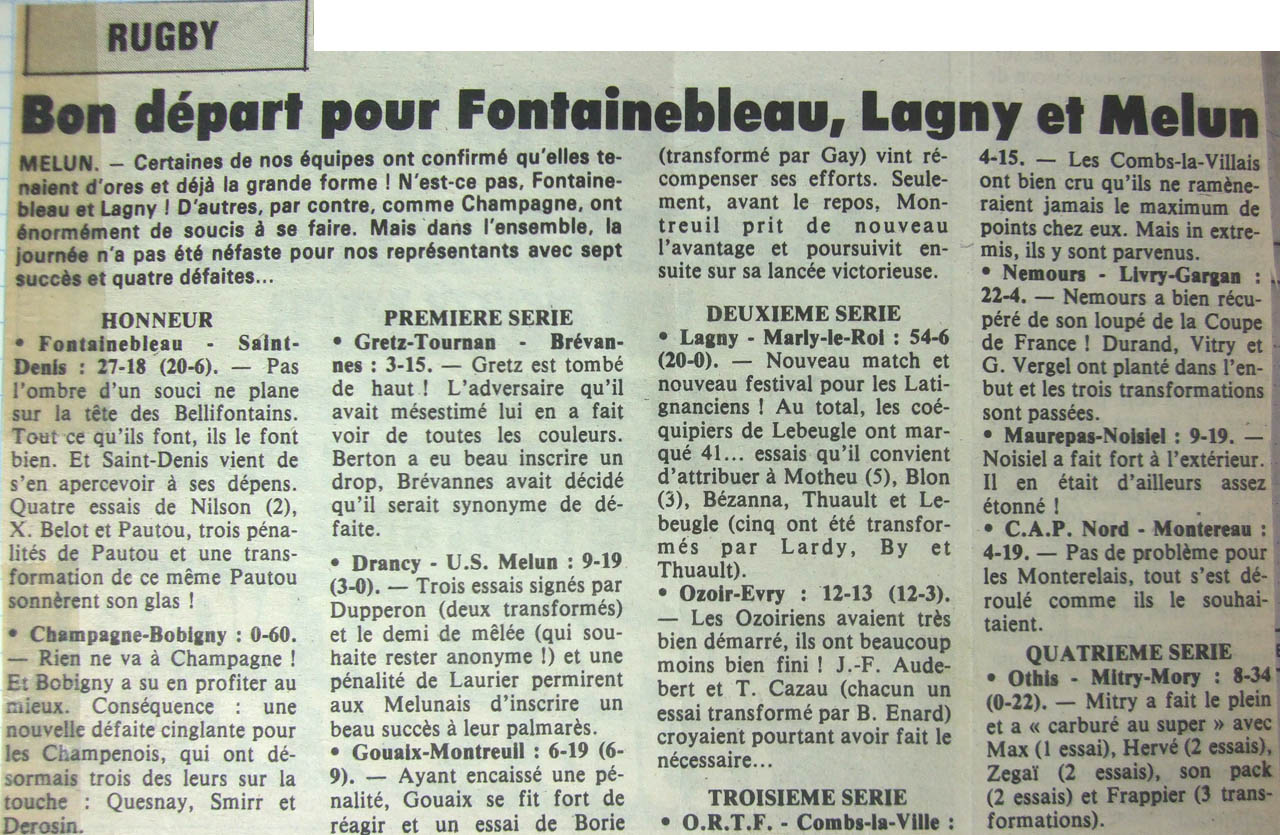 1985-10-01 - Le Parisien