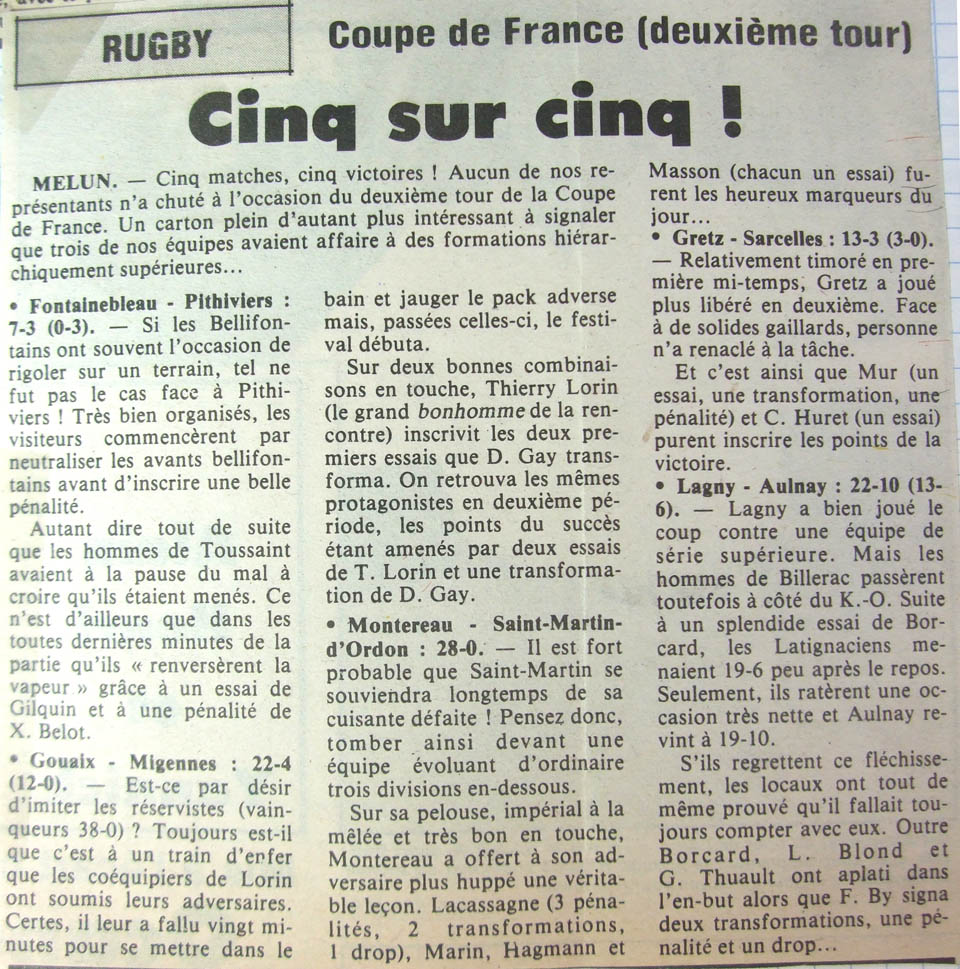 1985-10-08 - Le Parisien