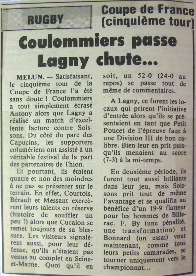 1985-11-19 - Le Parisien