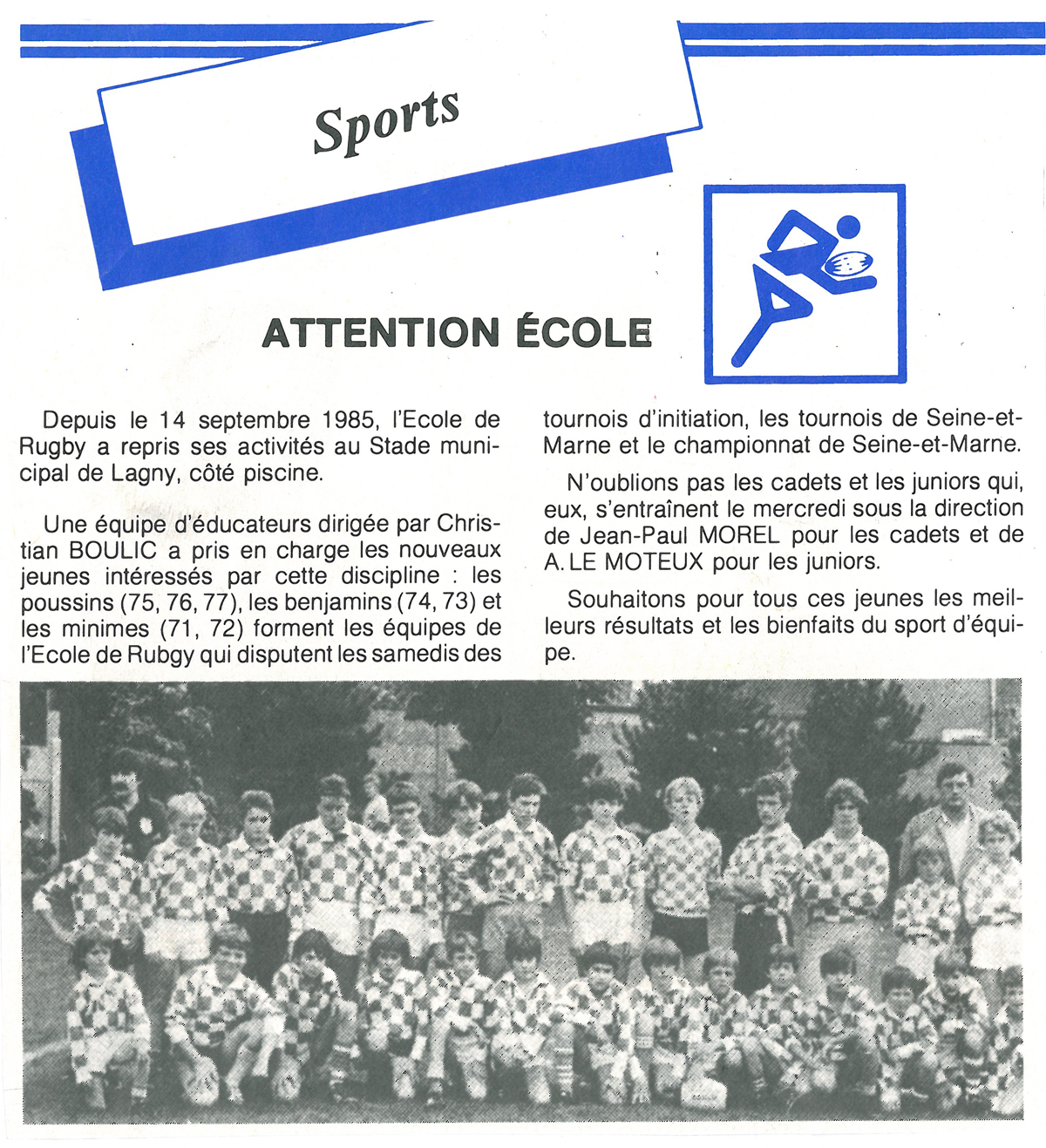 1985-12 - Le courrier de Lagny