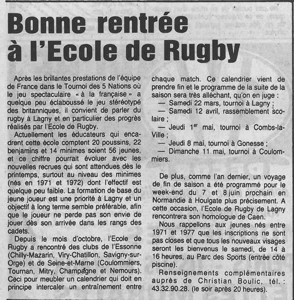 1986-03-20 - La Marne