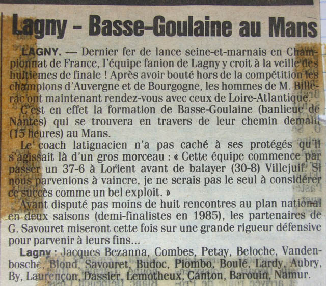 1986-05-10 - Le Parisien