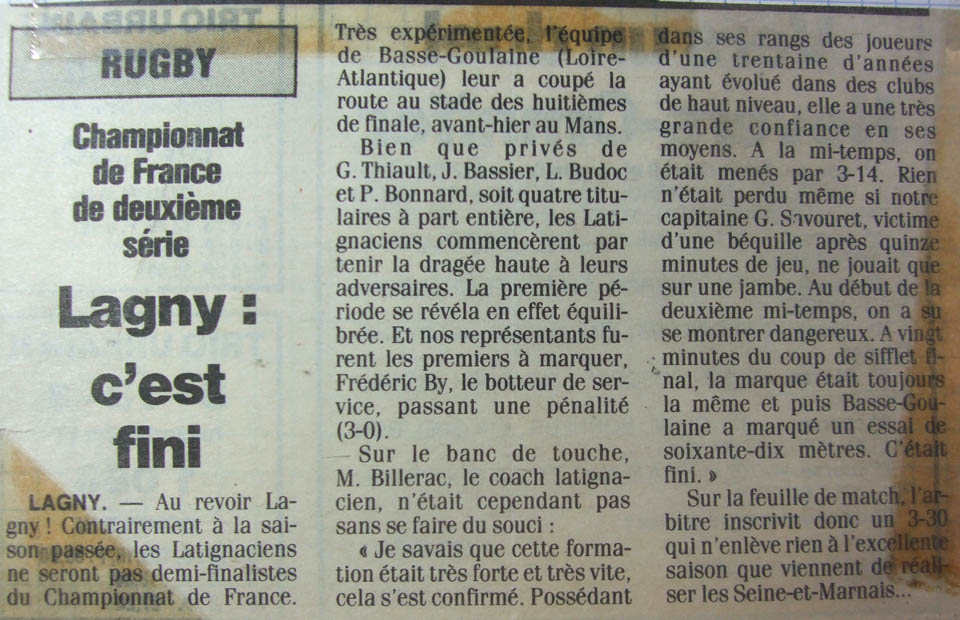1986-05-13 - Le Parisien