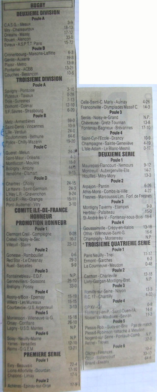 1989-10-02 - Le Parisien