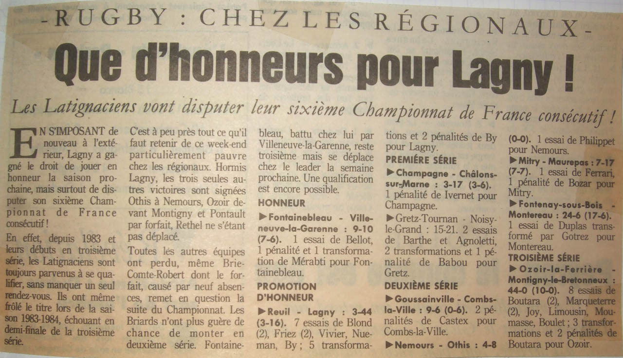 1990-03-06 - Le Parisien