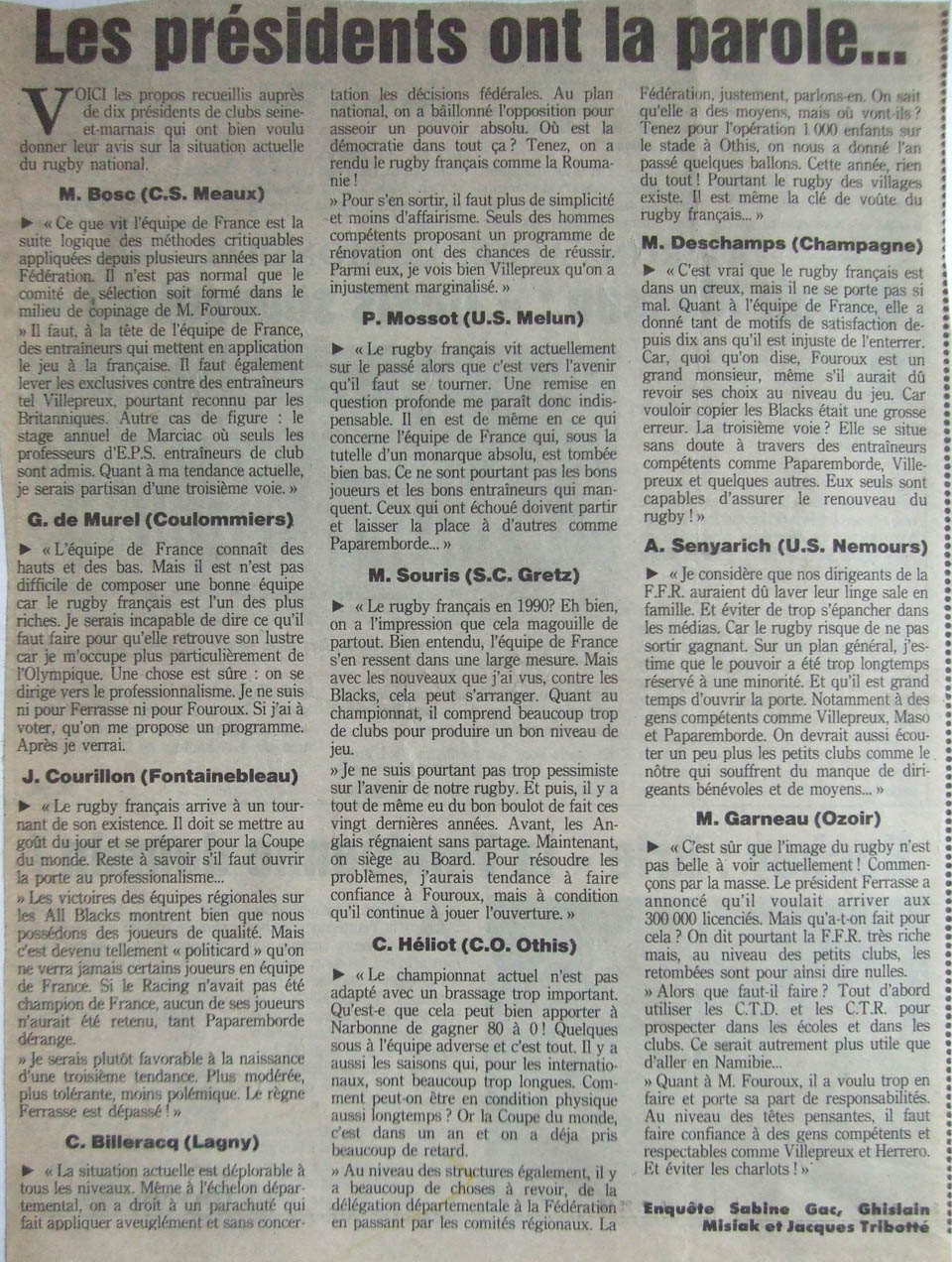 1990-11-16 - Le Parisien