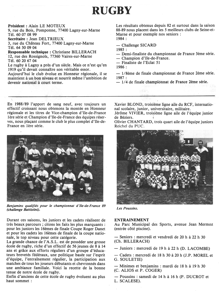 1989 - Ville de Lagny
