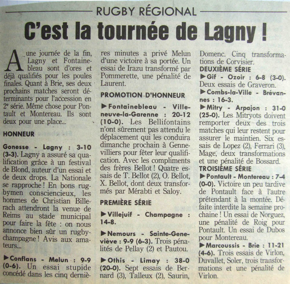 1991-02-05 - Le Parisien