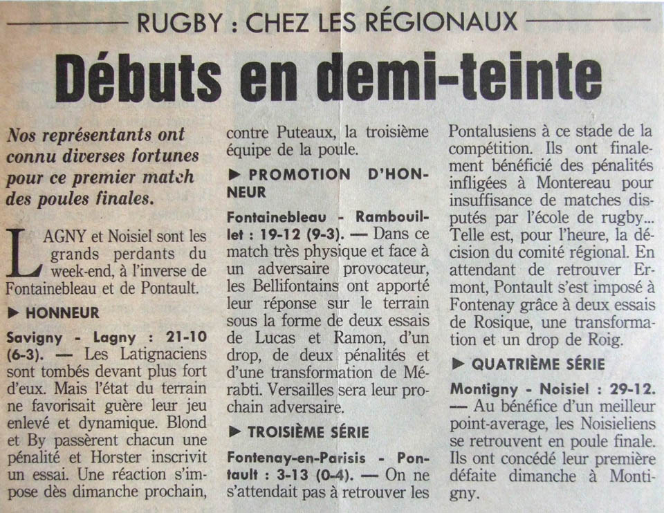 1991-03-19 - Le Parisien
