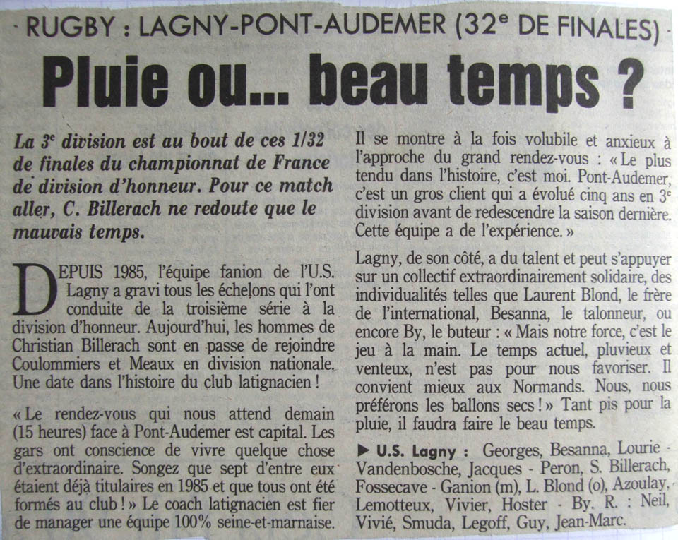 1991-04-20 - Le Parisien