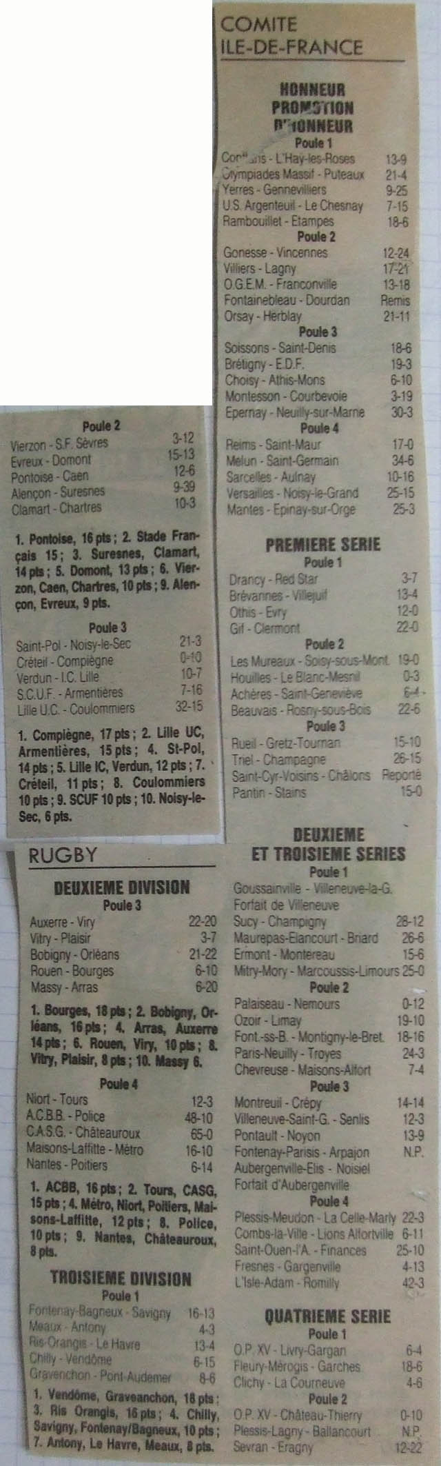 1991-11-18 - Le Parisien