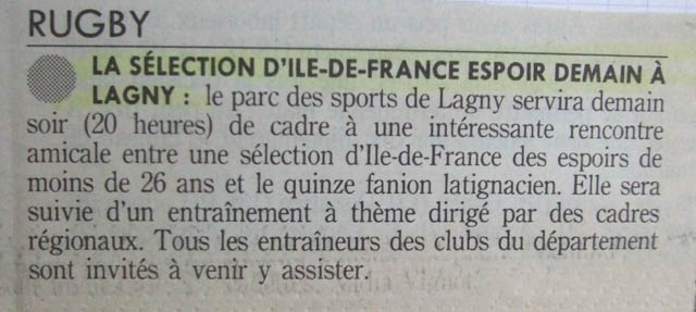 1991-11-19 - Le Parisien