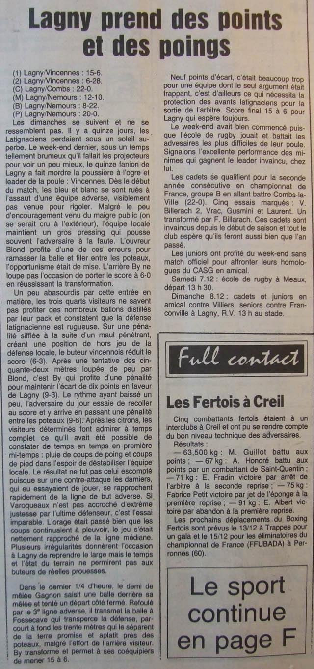 1991-12-05 - La Marne