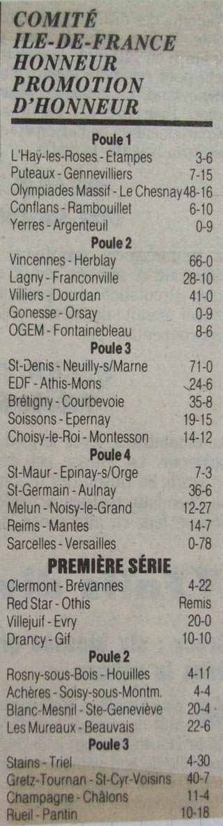 1991-12-09 - Le Parisien