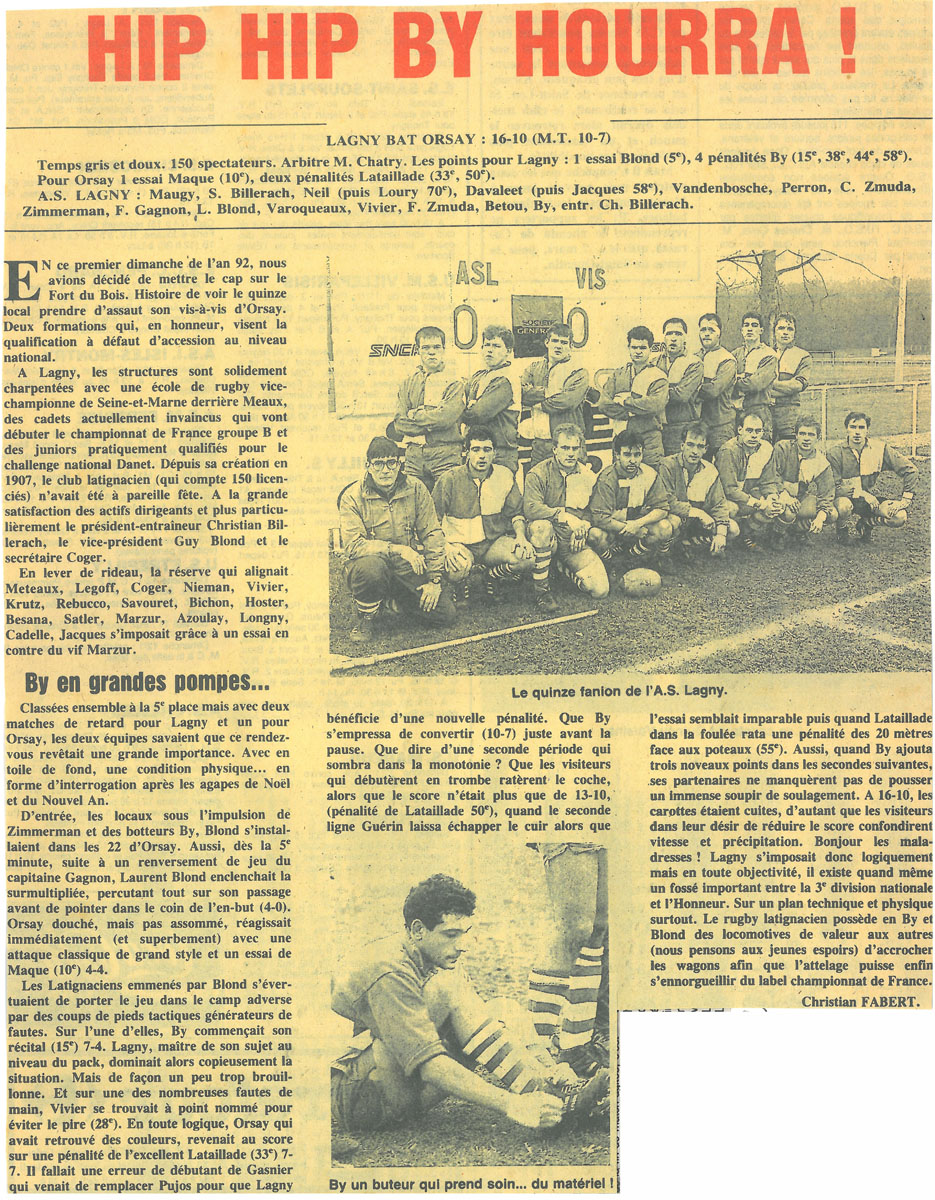 1992-01-09 - La Marne