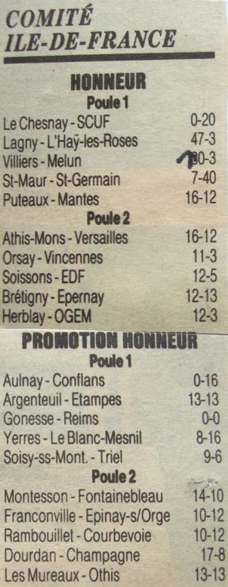 1992-10-26 - Le Parisien