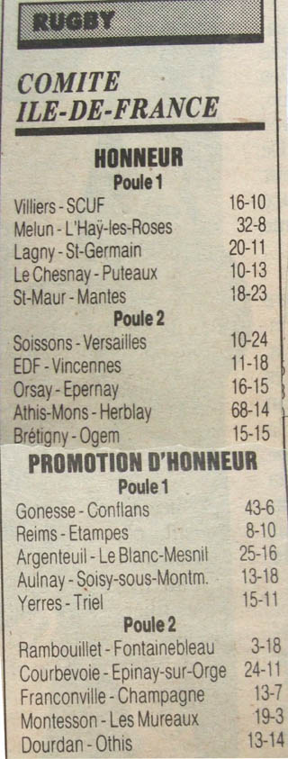 1992-11-16 - Le Parisien