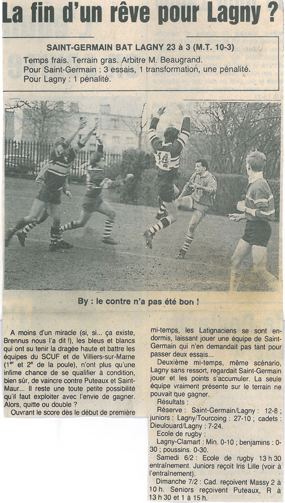 1993-02-04 - La Marne