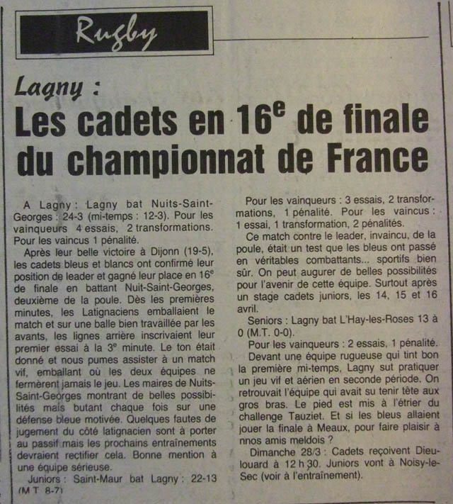 1993-03-25 - La Marne