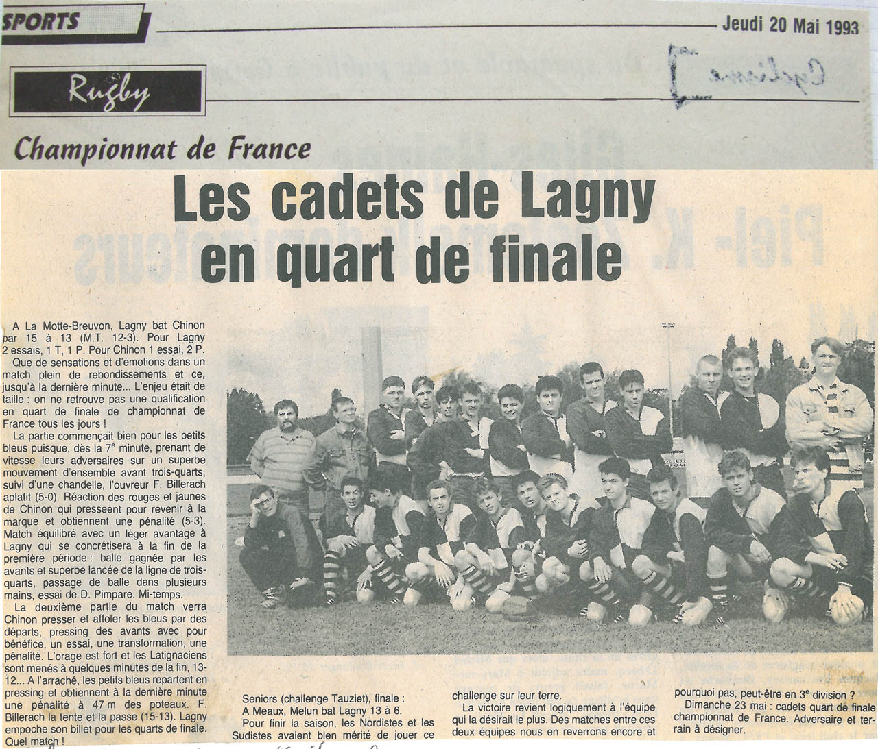 1993-05-20 - La Marne