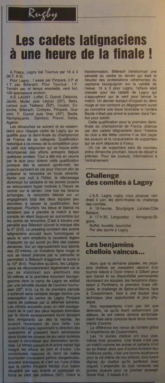 1993-05-27 - La Marne