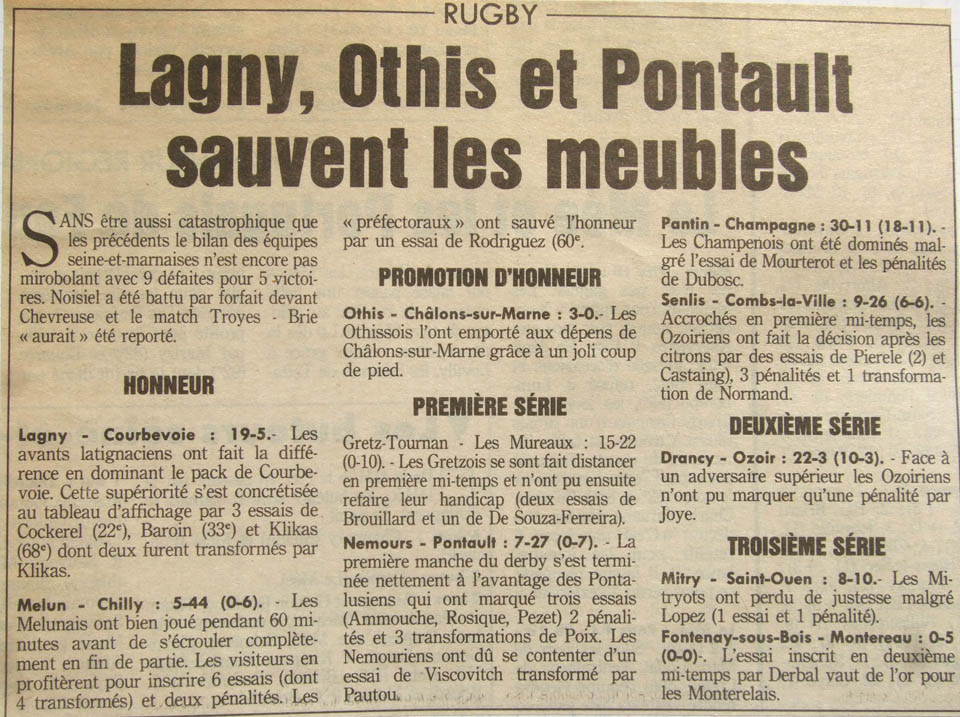 1993-11-09 - Le Parisien