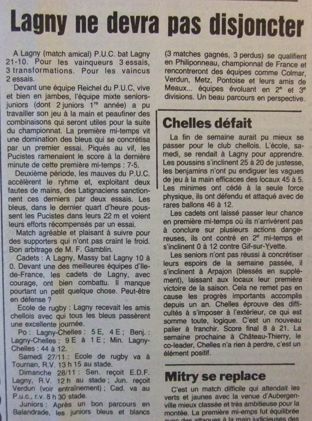 1993-11-25 - La Marne