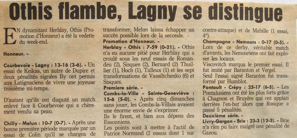 1994-01-11 - Le Parisien